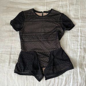 BCBGMaxAzria Black Formal Top